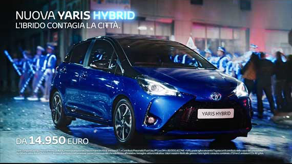 TOYOTA YARIS - VFX & Compositing